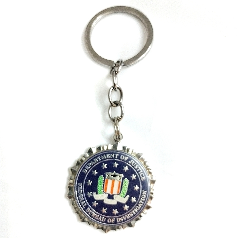 Vintage Federal Bureau of Investigation Seal Keychain